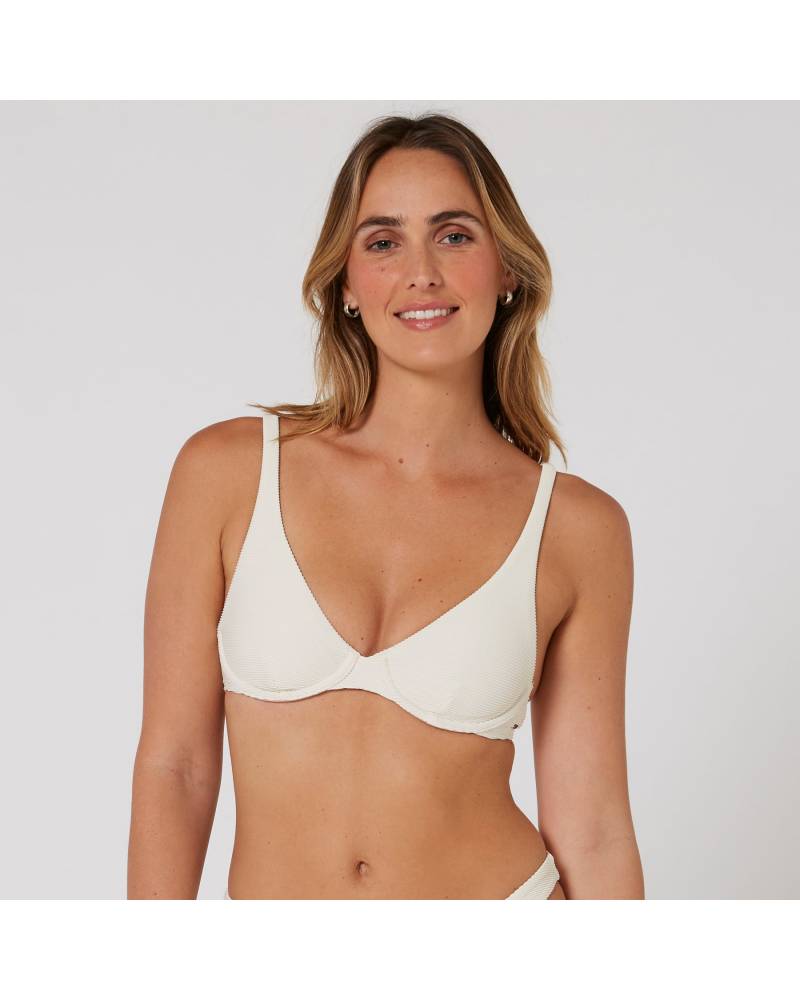 Hyams-Rib Bra Bikini Top