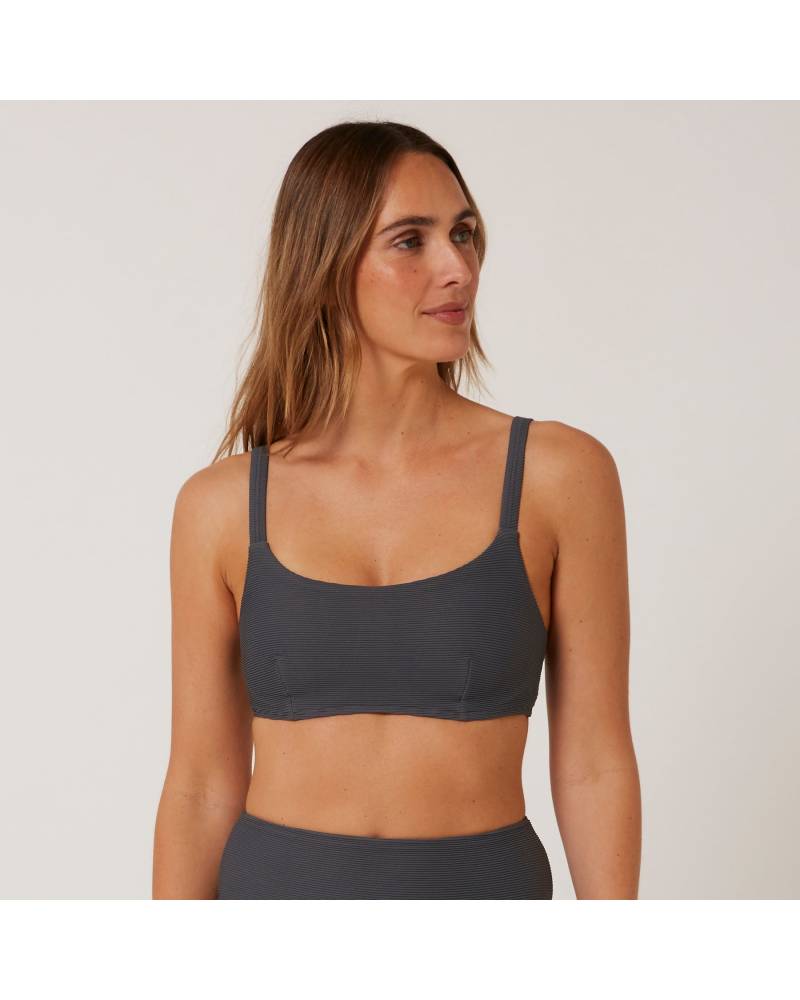 Hyams-Rib Bralette Top