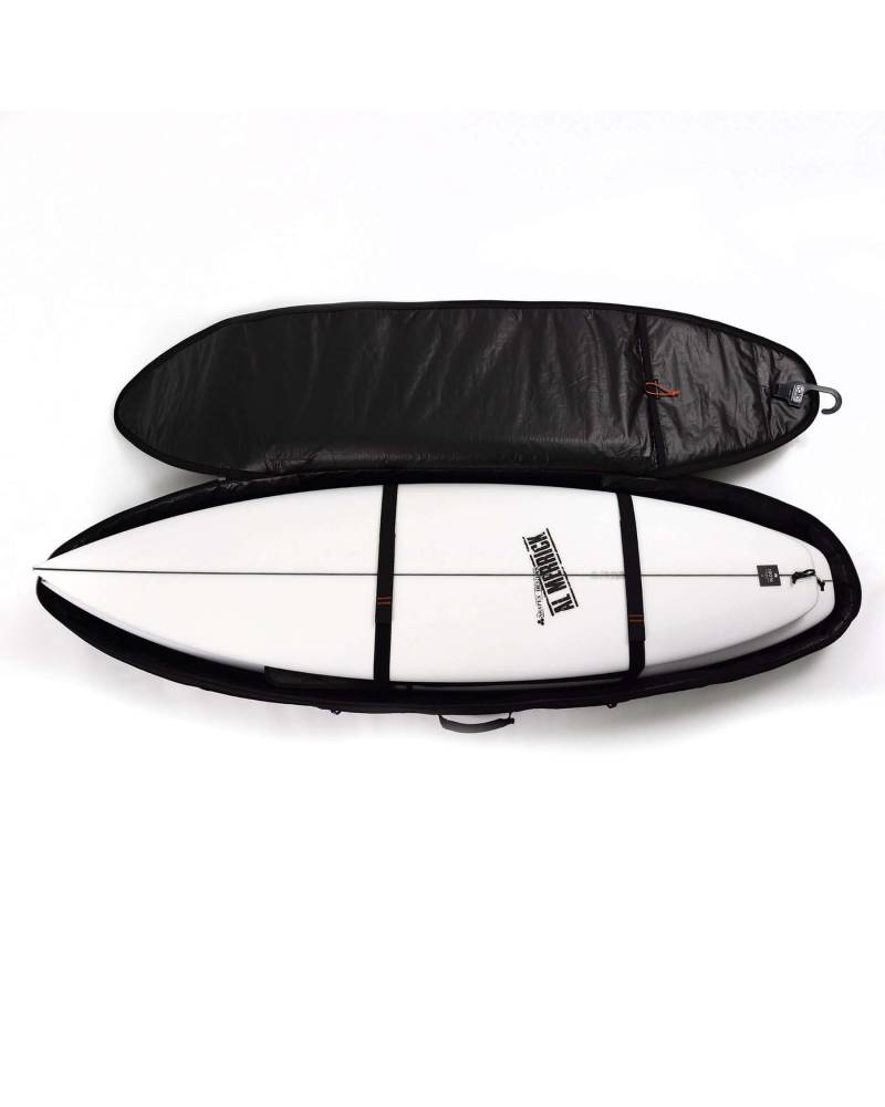 Hypa Shortboard Travel Cover - 2 Board - Black