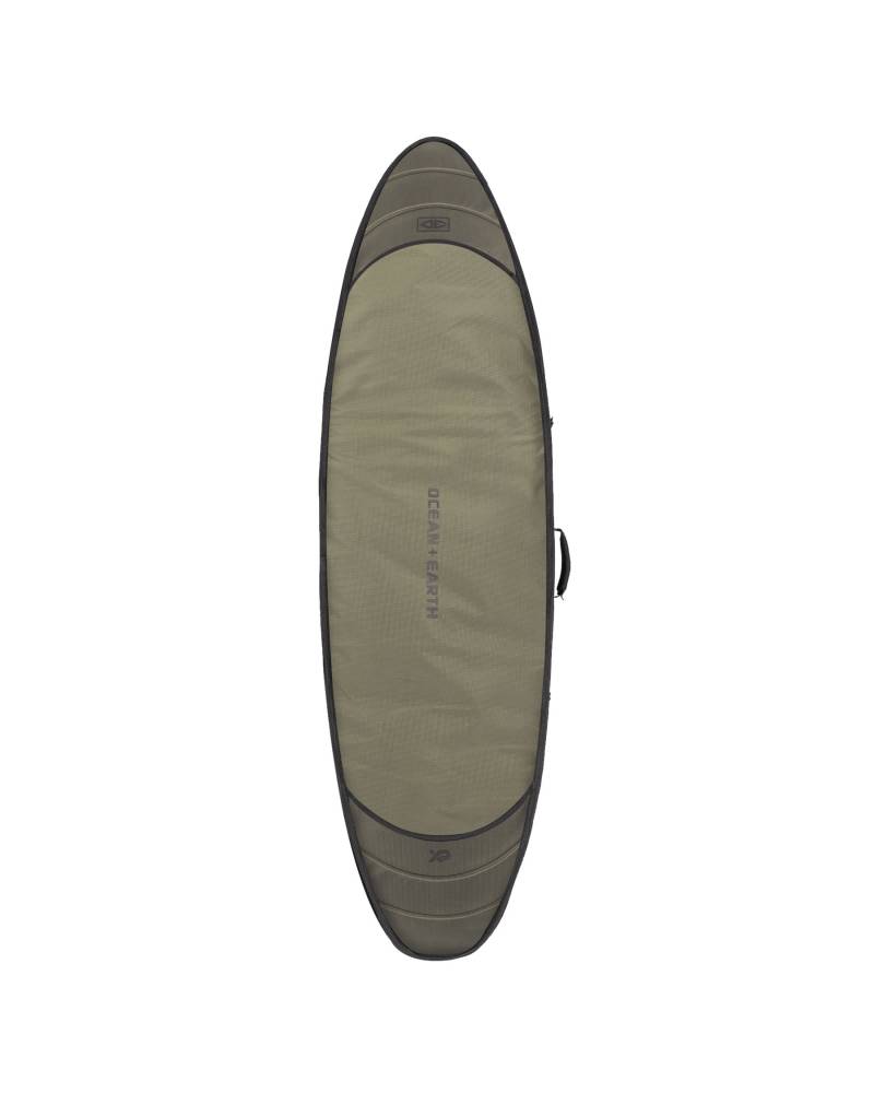 Hypa Shortboard Travel Cover - 2 Board - Khaki