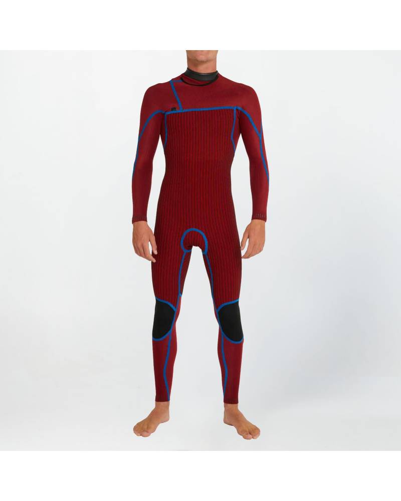 HyperFire 3/2mm Steamer Chest Zip Wetsuit - Black