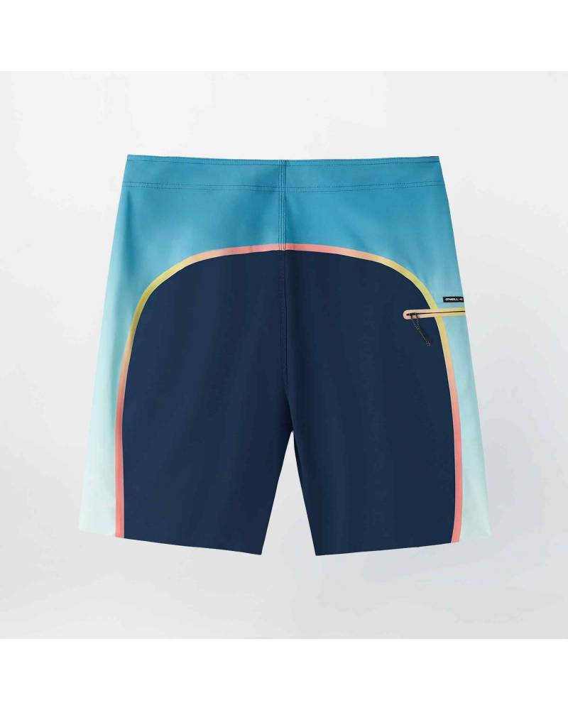 Back view of Boardshorts - Navy