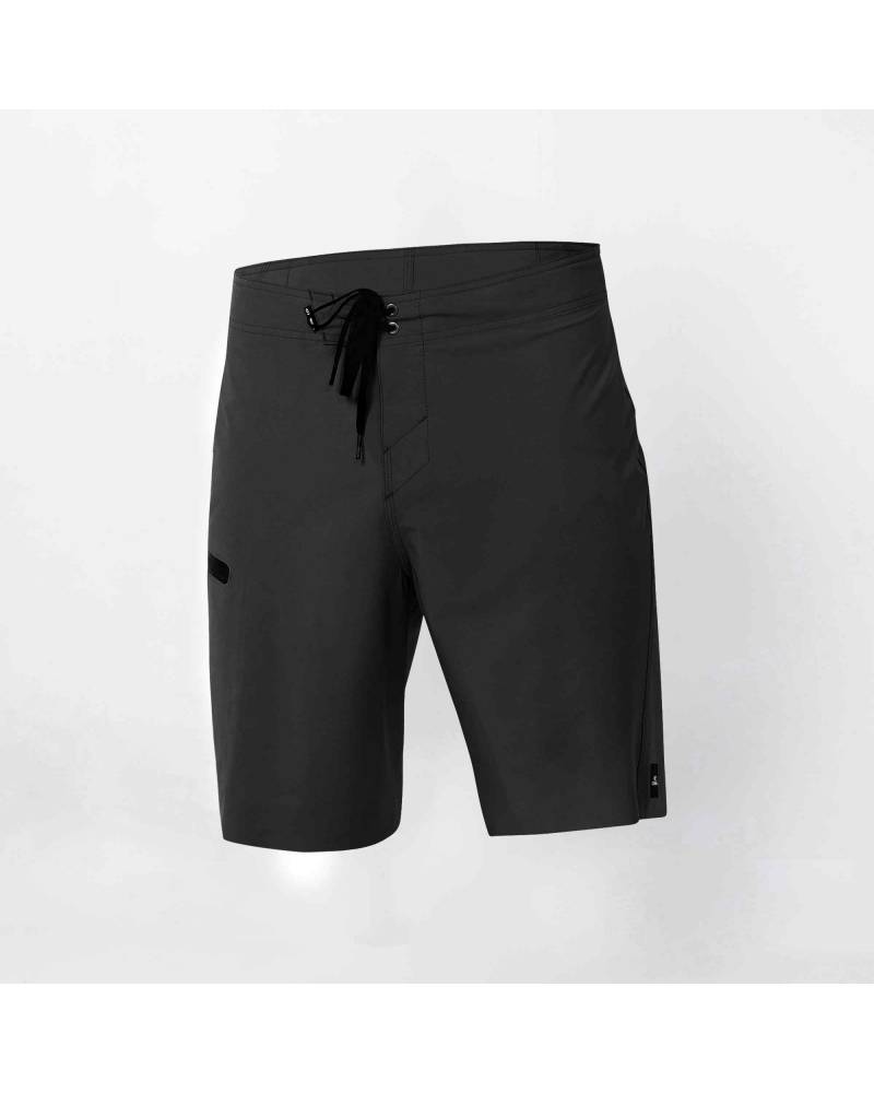 Close-up of Black Boardshorts