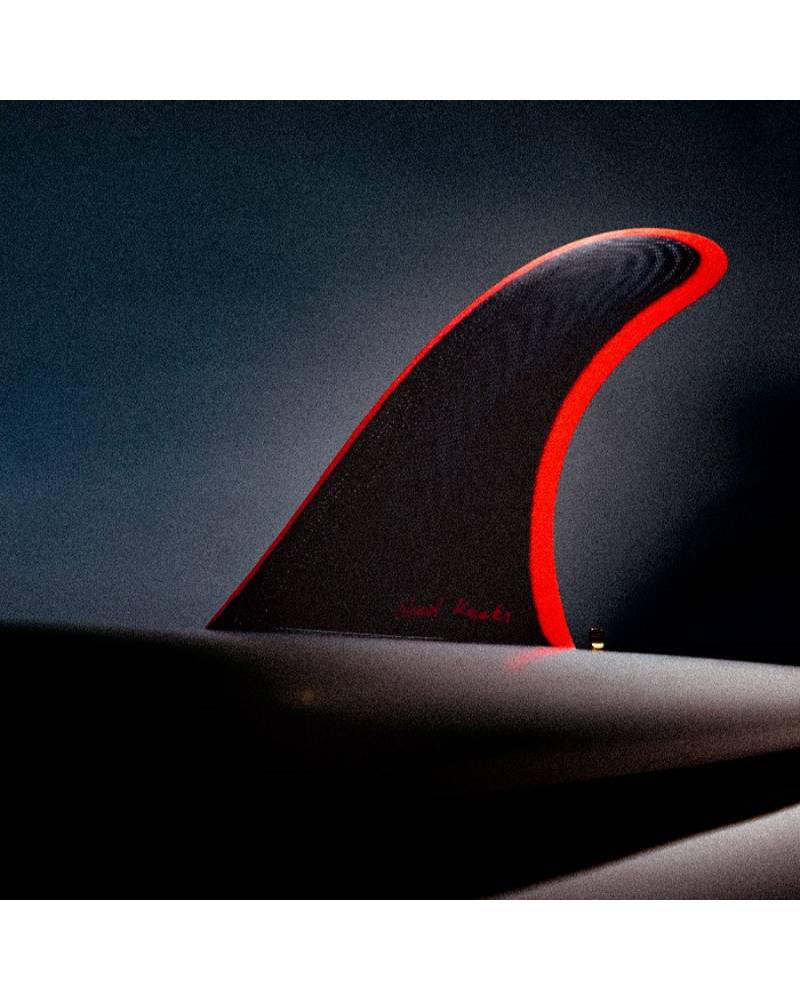 Bravosurf | DEFLOW SINGLE FIN DEADKOOKS IMPULSE | Black/Red