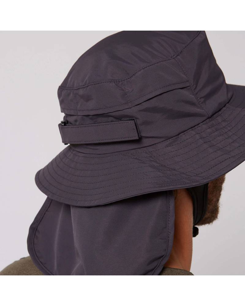 Indo Stiff Peak Surf Hat - Charcoal