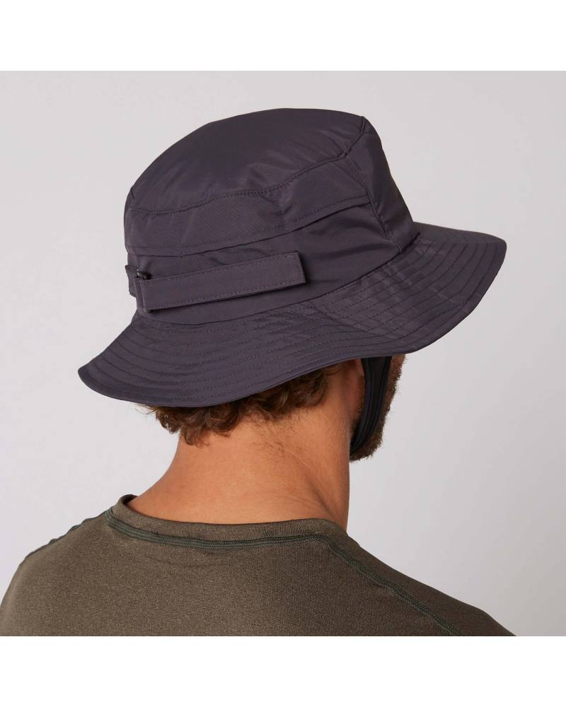 Indo Stiff Peak Surf Hat - Charcoal