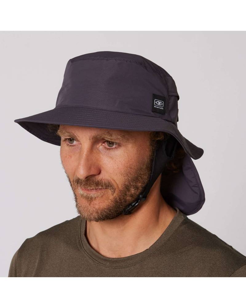 Indo Stiff Peak Surf Hat - Charcoal