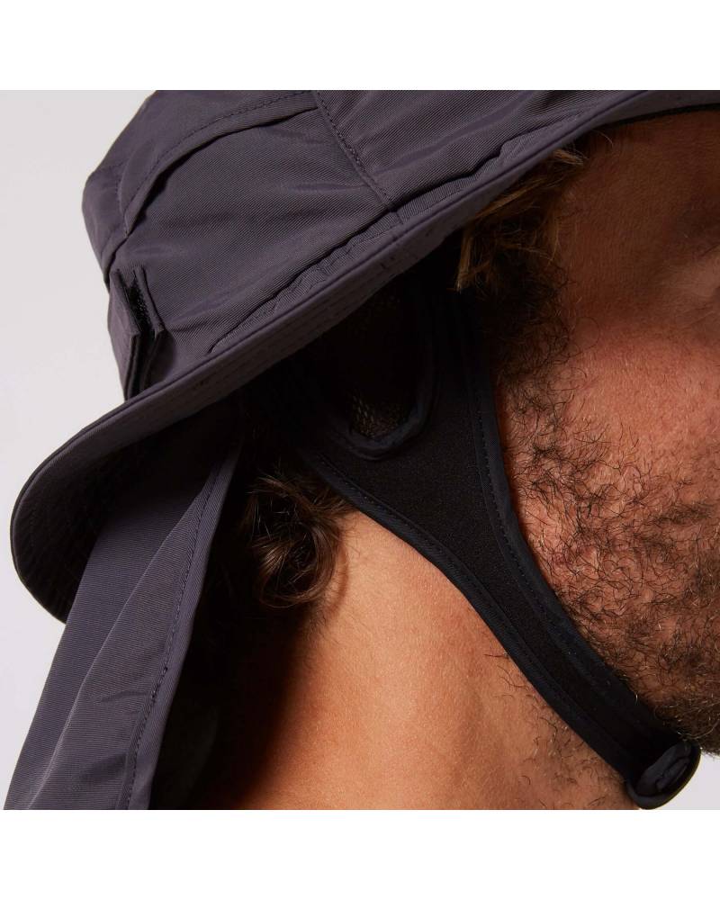 Indo Stiff Peak Surf Hat - Charcoal