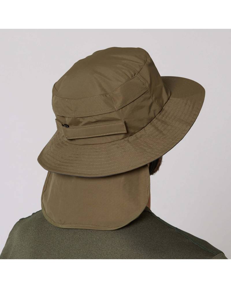Indo Stiff Peak Surf Hat - Olive 