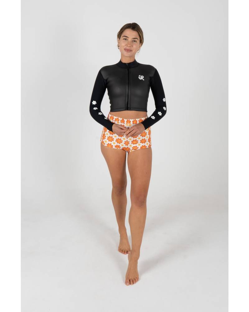 Inner Relm Happy Rider Crop Vest front