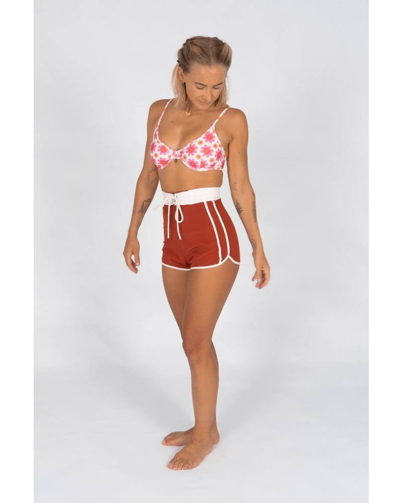 Inner Relm BoogieTime Boardshorts - Burnt Orange side