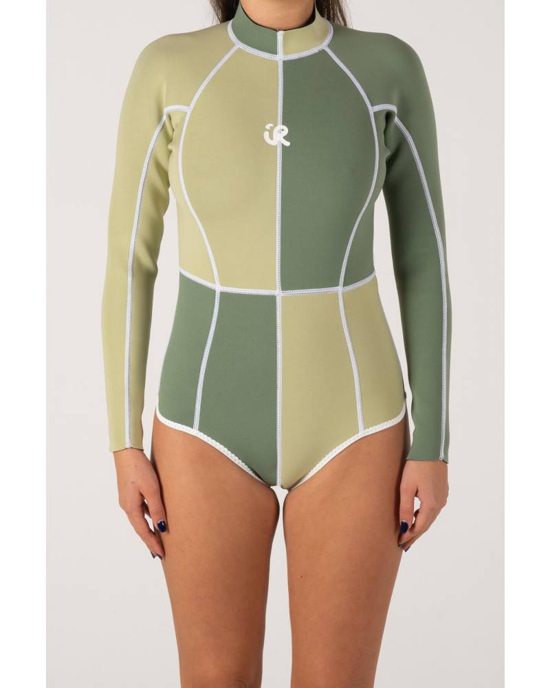 Front view of springsuit