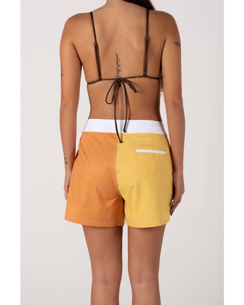 Back view of Sunset Trunks