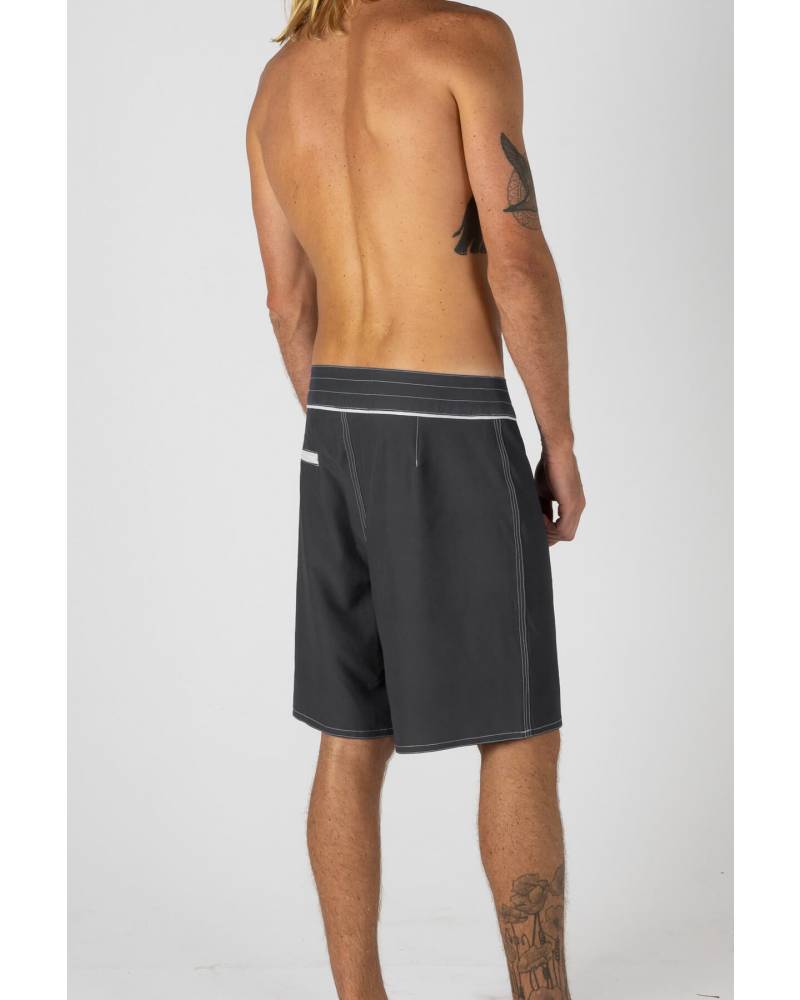 Back angle view of trunks