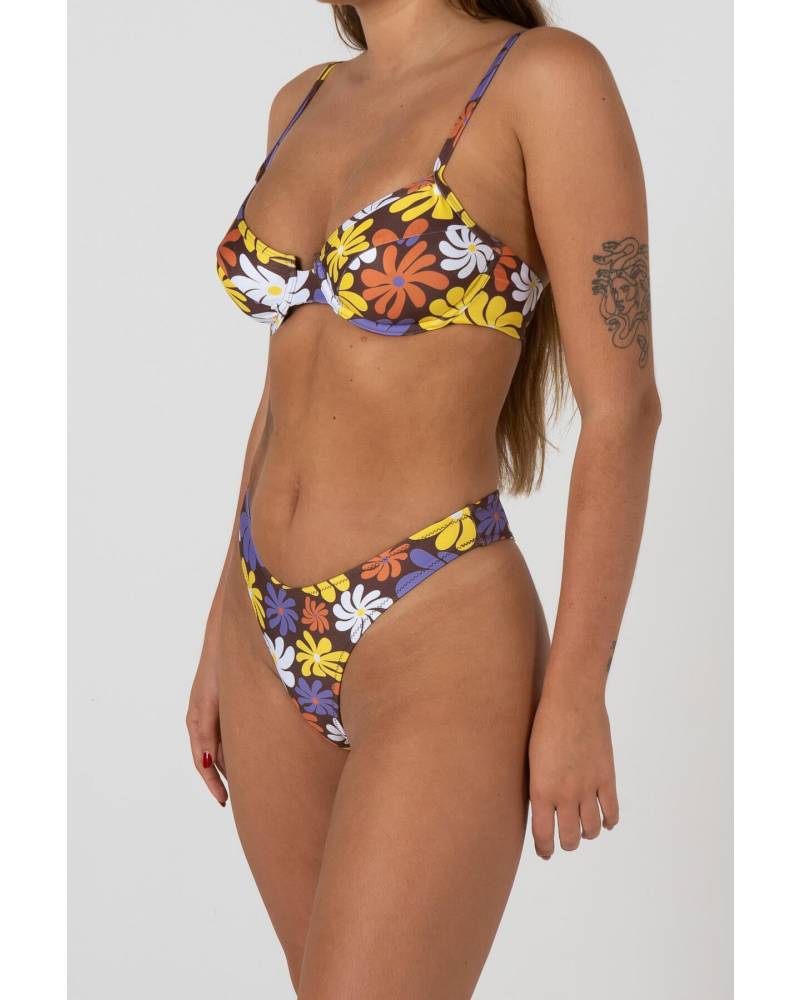 Close-up front view of bikini