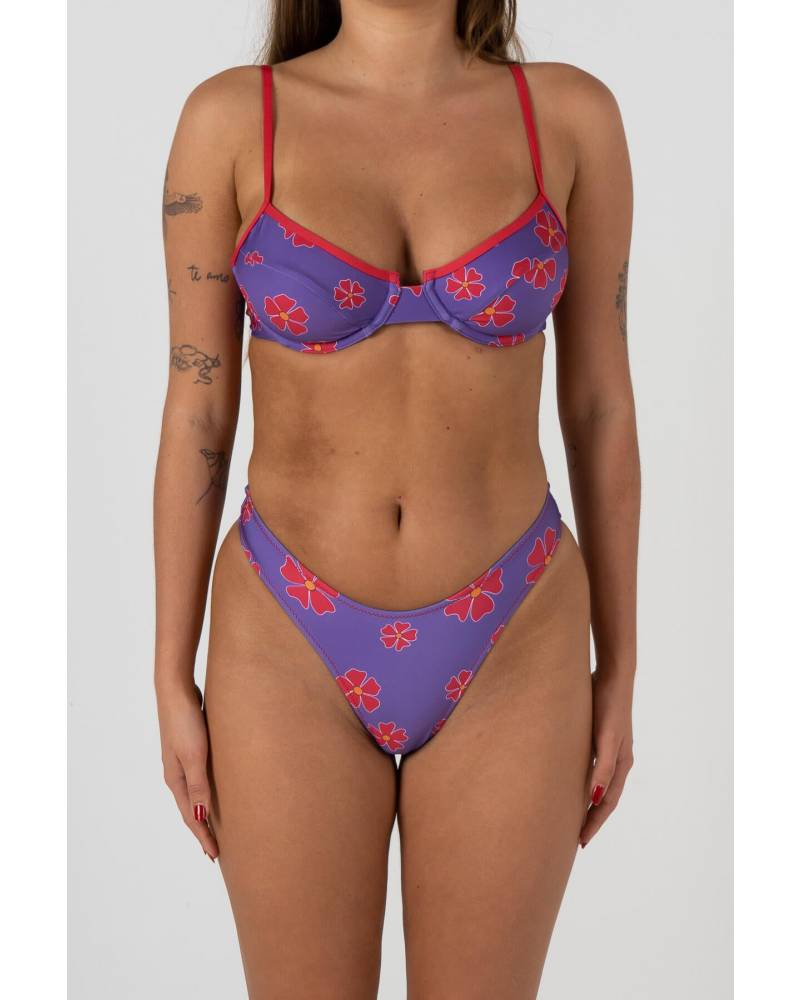 Close-up front view of bikini