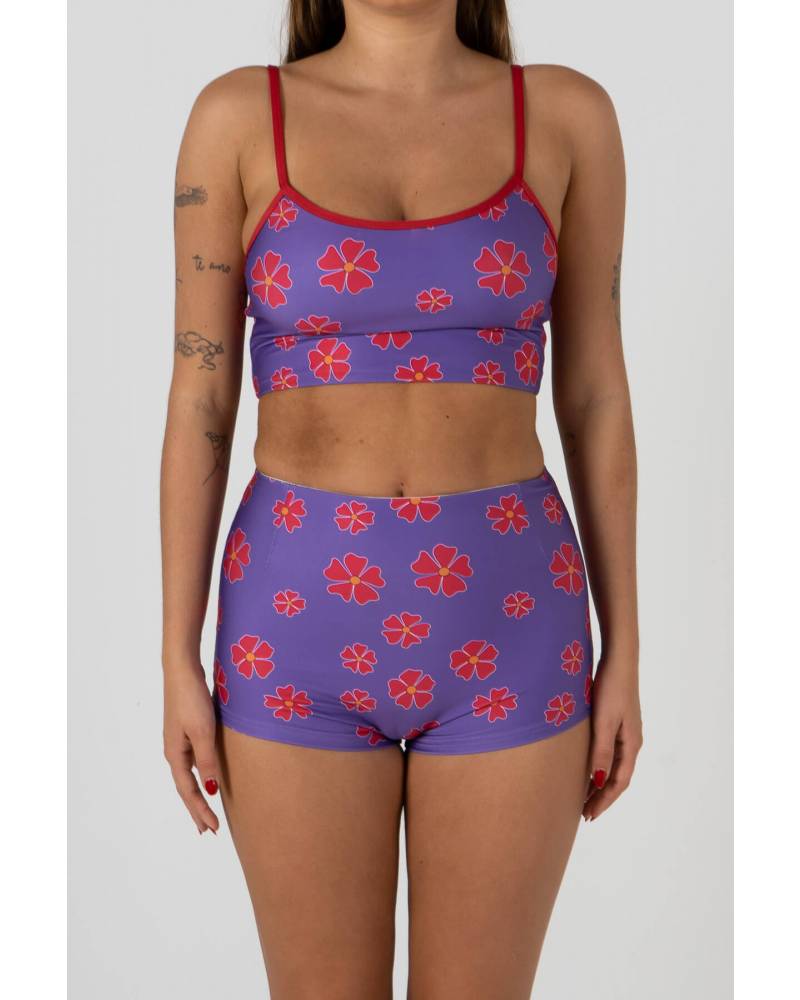 Confidence Shorts | Purple Fields