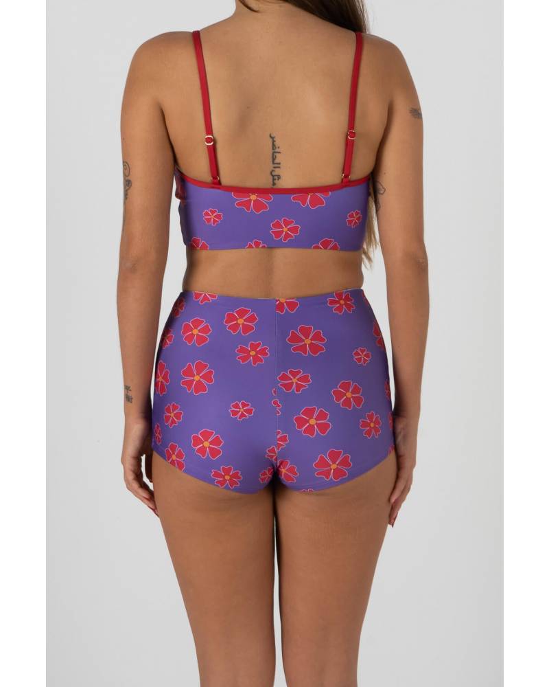 Close-up back view of top
