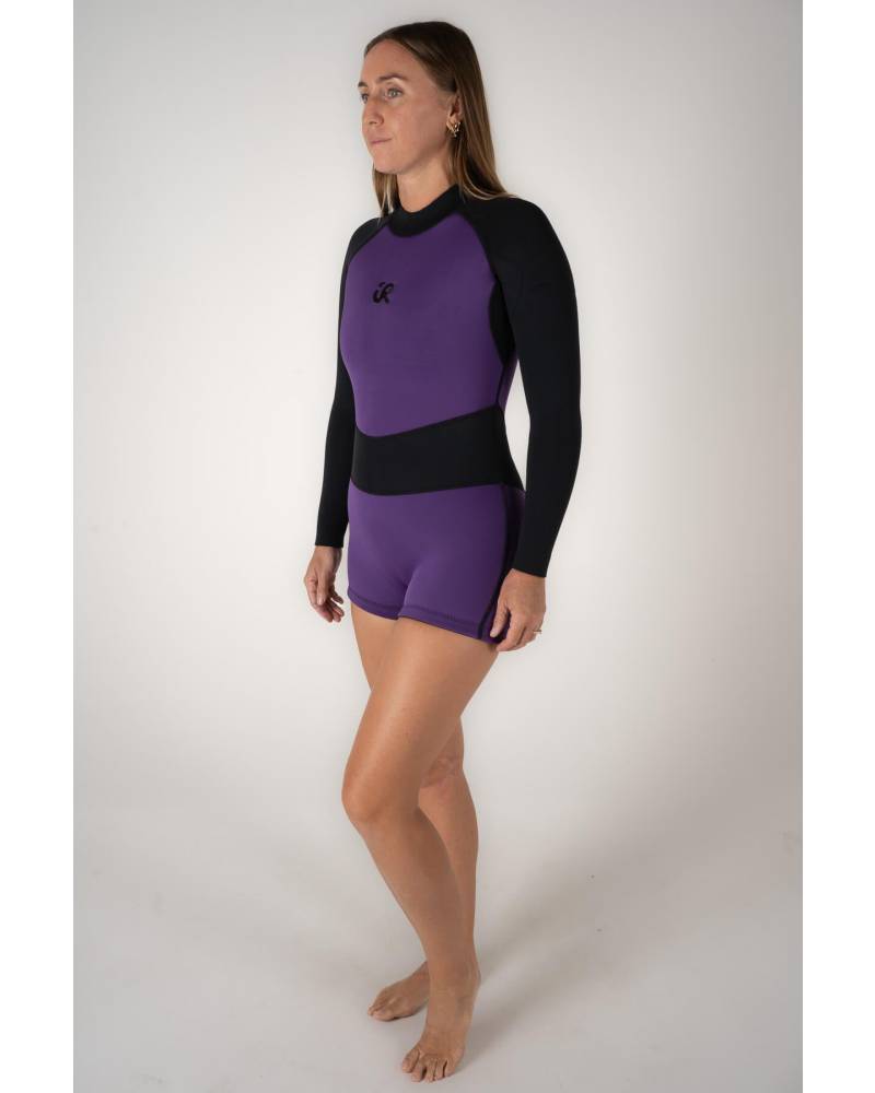 Back view with zipper of Springsuit