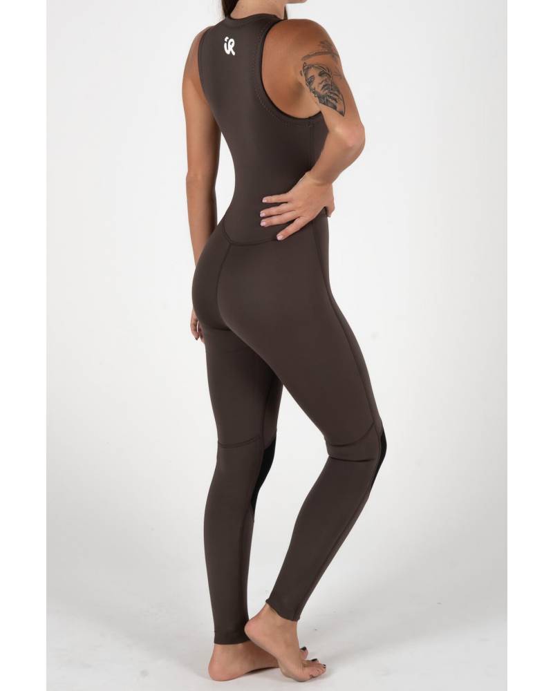 Back view of wetsuit