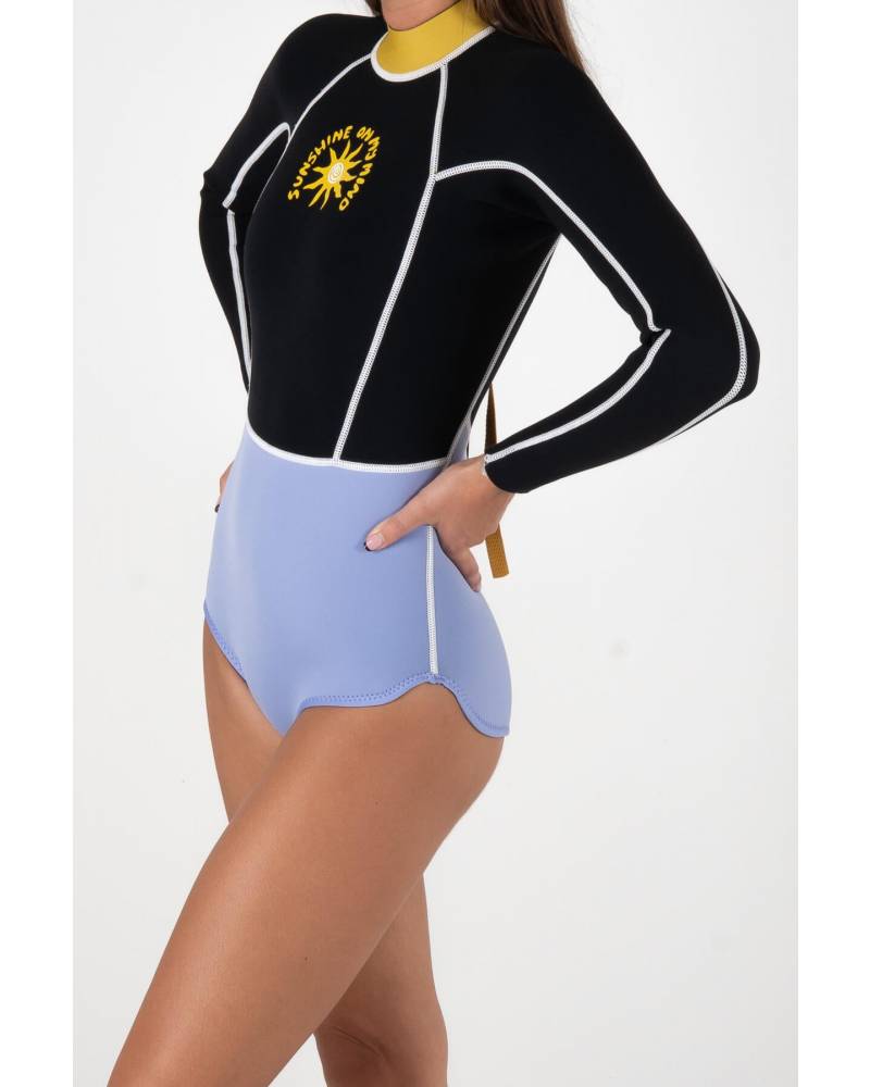 Side view of springsuit