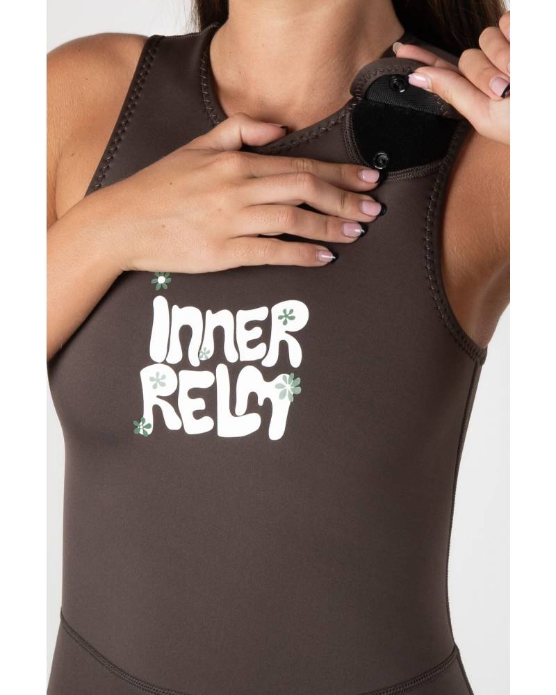 Green wetsuit side view