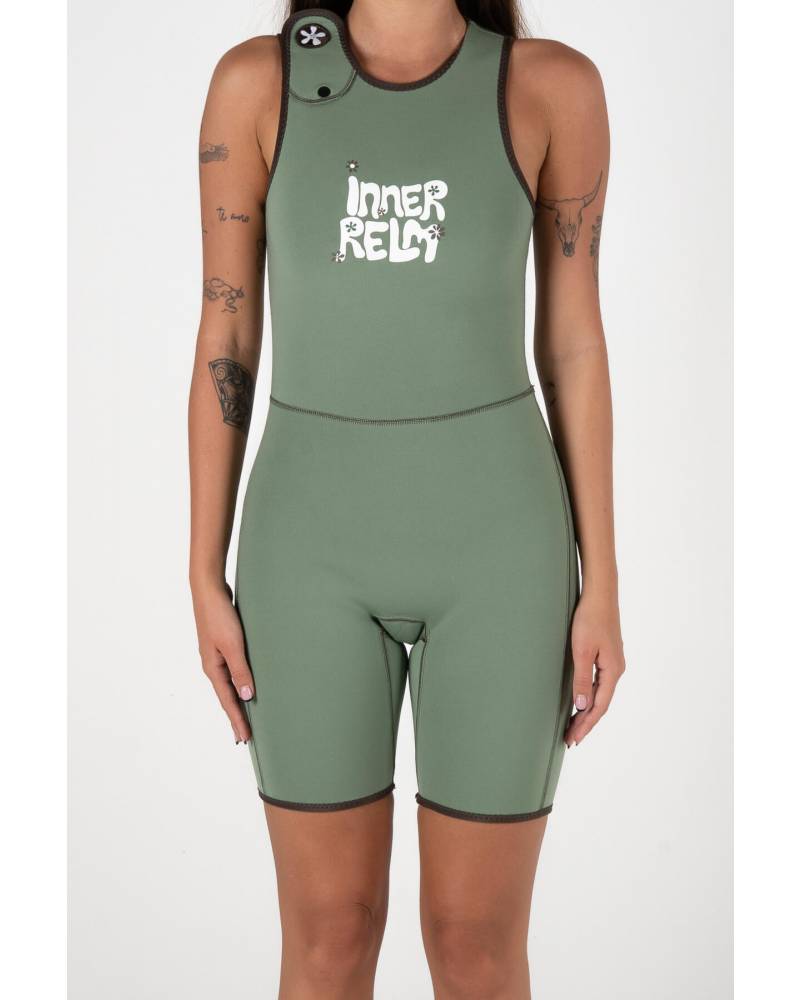 Brown wetsuit side view
