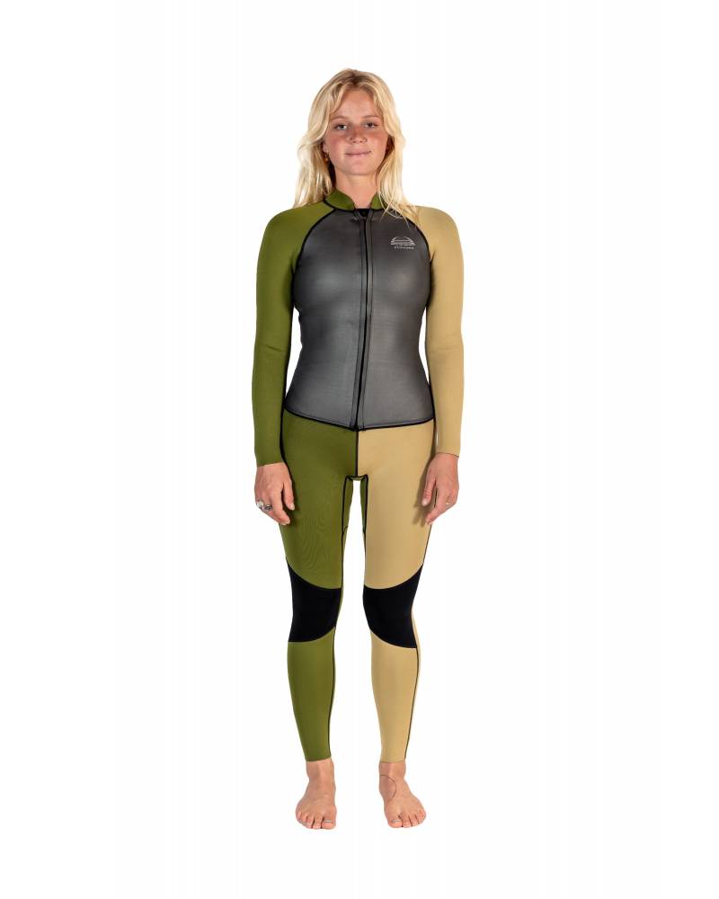 Front Zip Jacket - Super Natural