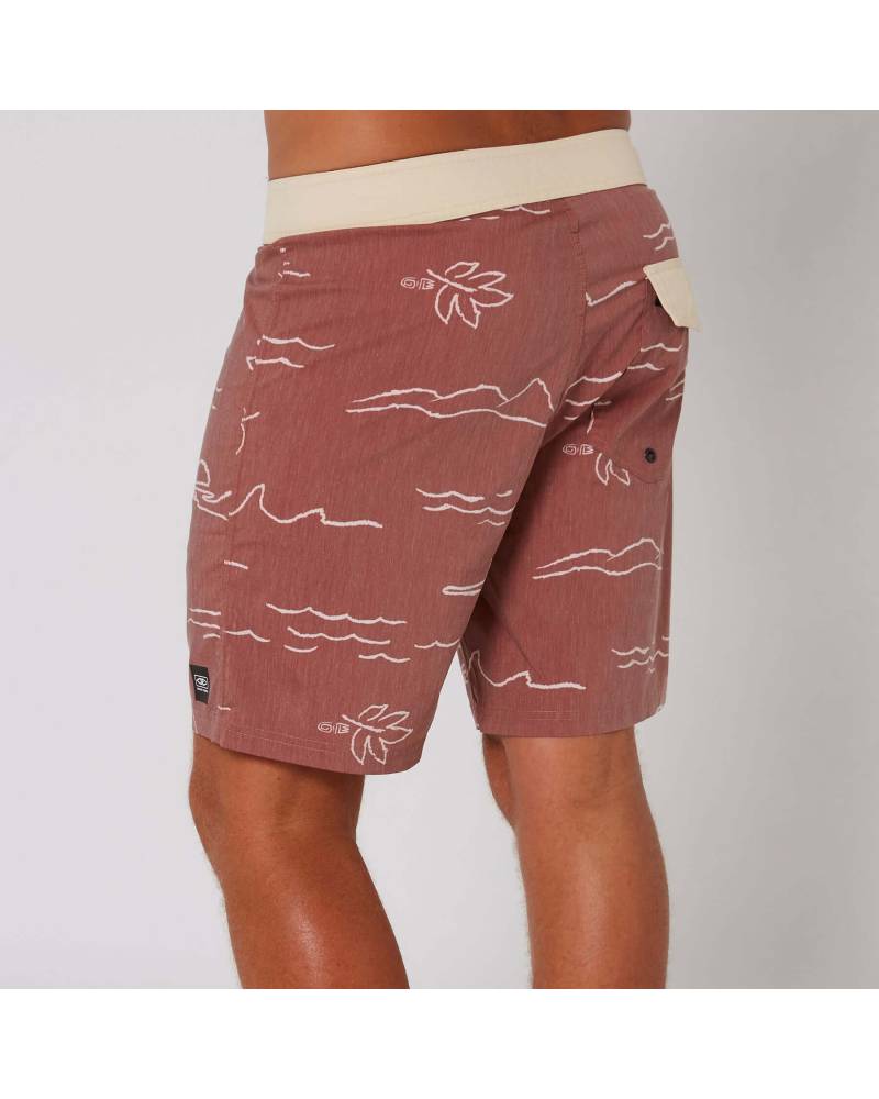 Jammer 18" Boardshort - Brick