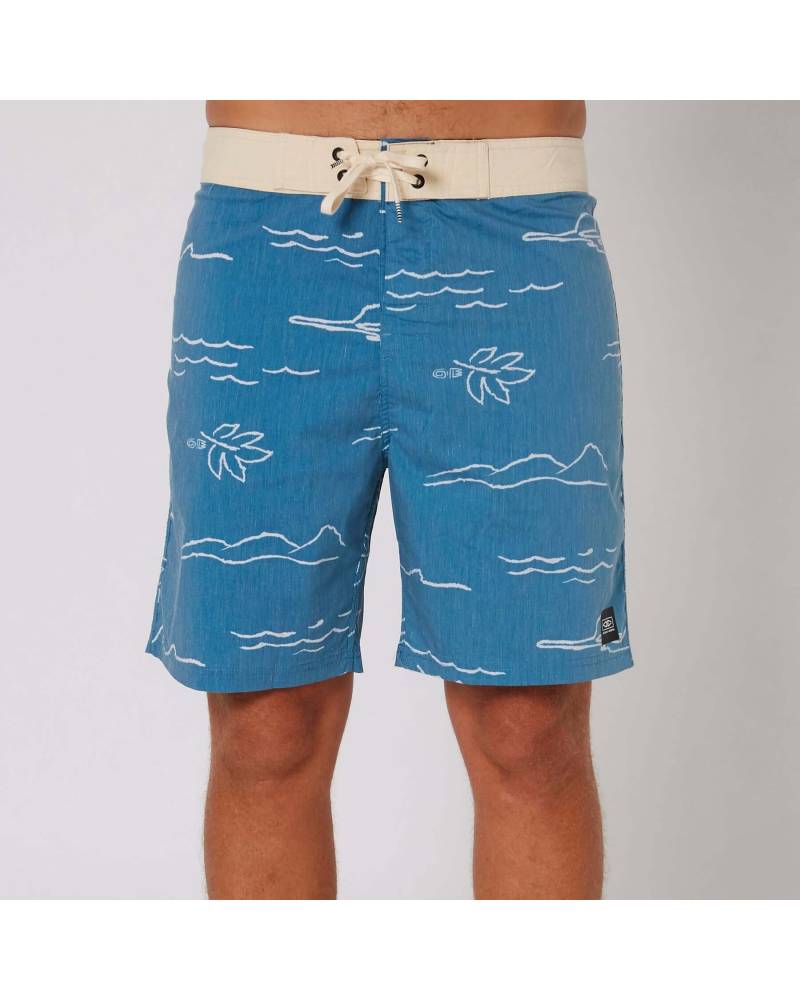 Jammer 18" Boardshort - Turquoise