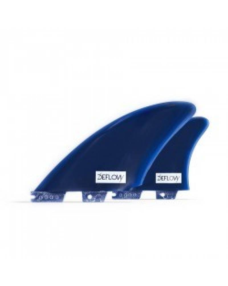 Bravosurf | DEFLOW QUAD FINS KEEL QUAD - EVO BASE  | Blue