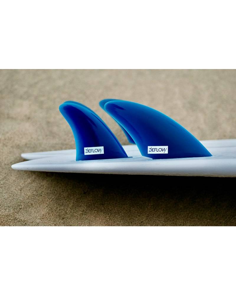 Bravosurf | DEFLOW QUAD FINS KEEL QUAD - EVO BASE  | Blue