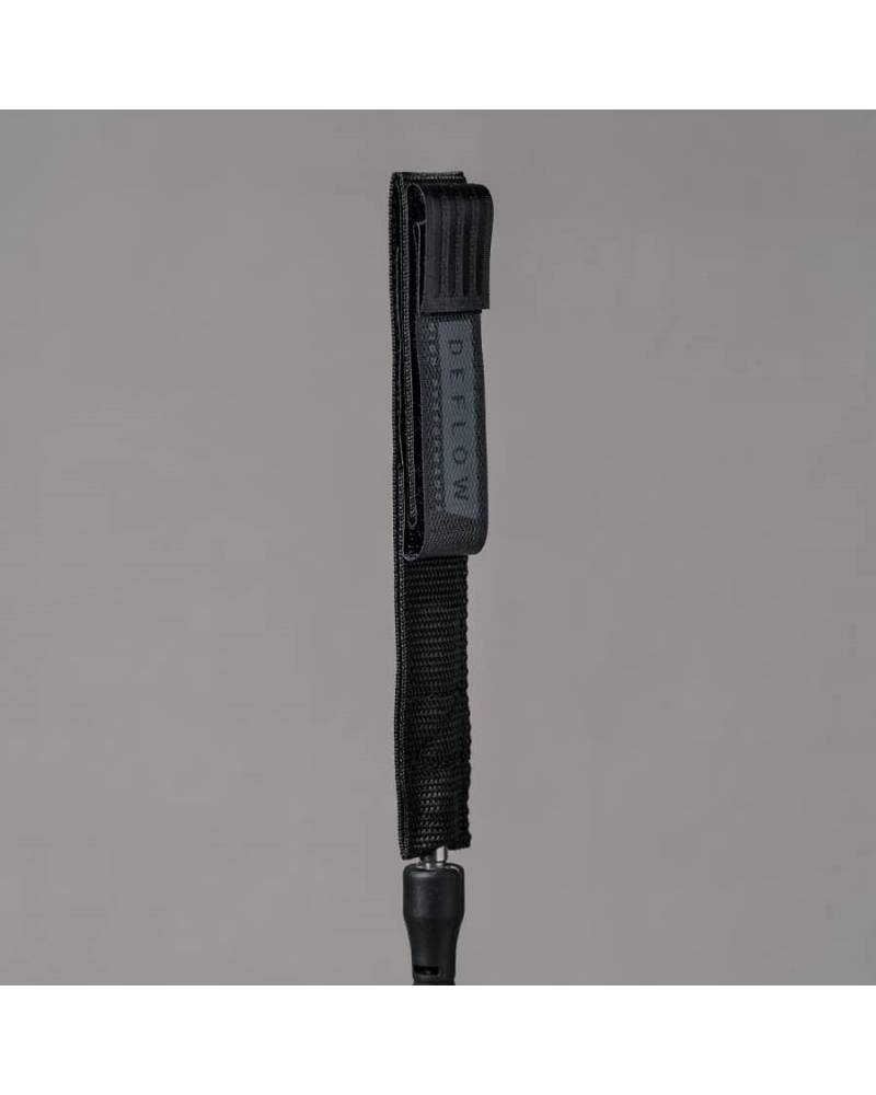 Bravosurf | DEFLOW PERFORMANCE COMP LEASH 6FT 6MM | Black