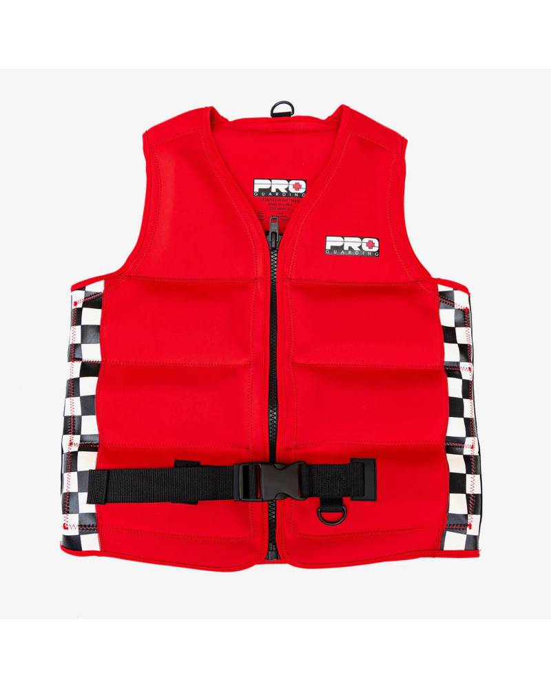 Jet Ski Life Vest - Solid Red