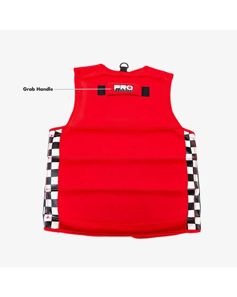 Jet Ski Life Vest - Solid Red