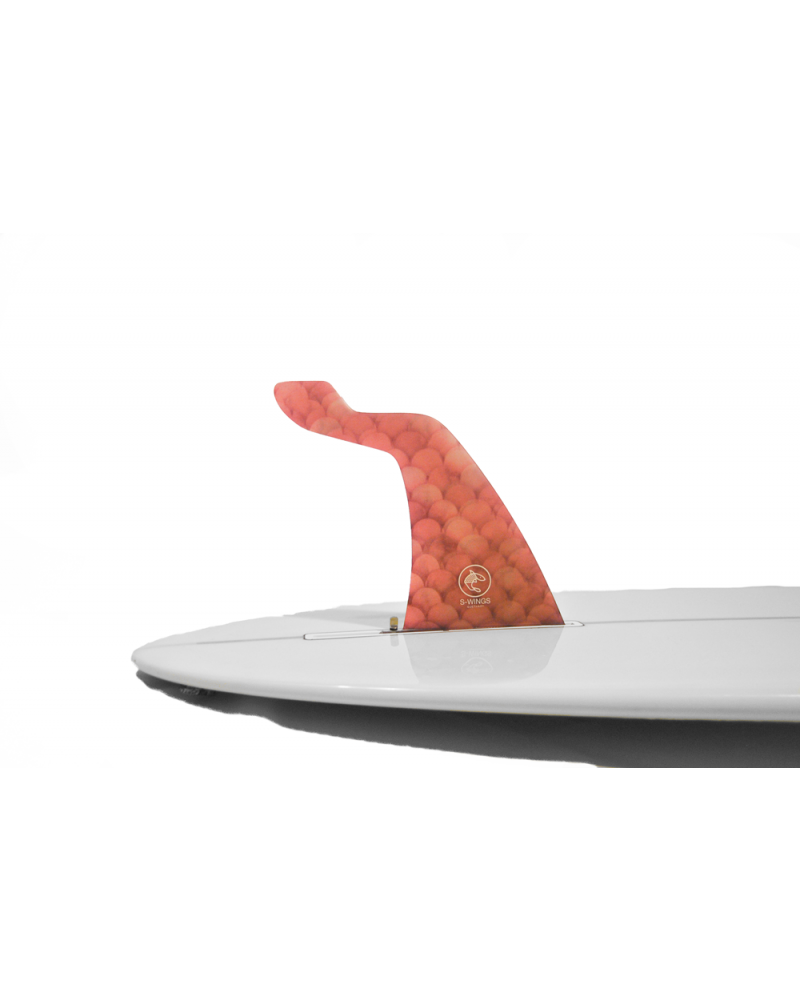 S-WINGS SINGLE FIN 9.5 - PINK