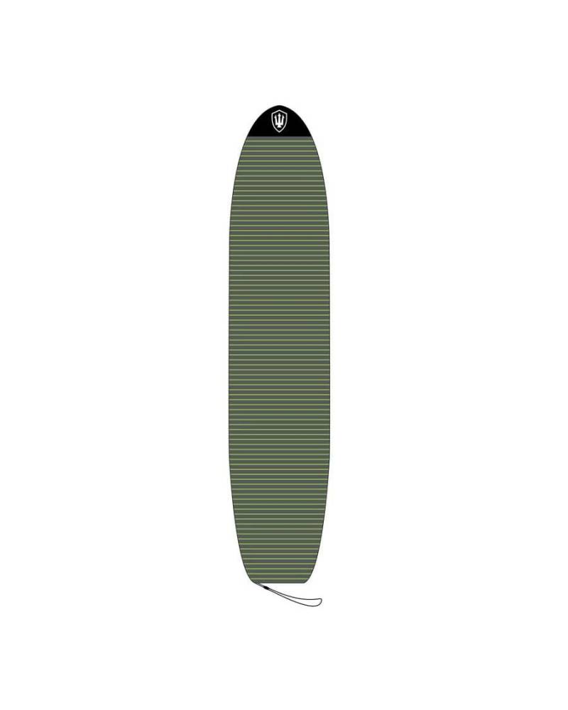 Longboard Stretch Cover - Charcoal/Green