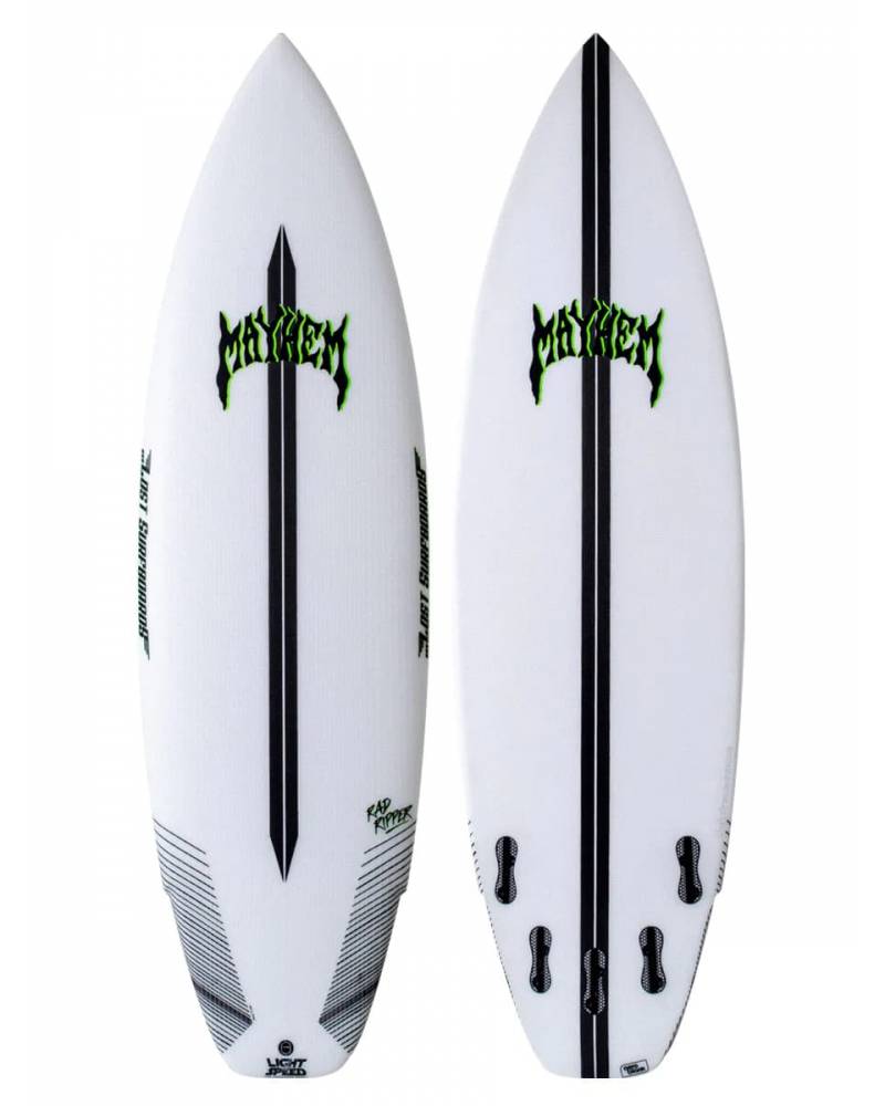 Rad Ripper (Light Speed EPS) (Lost) - 5' 8" x 19 1/2" x 2 3/8" x 29.2L - FCS II