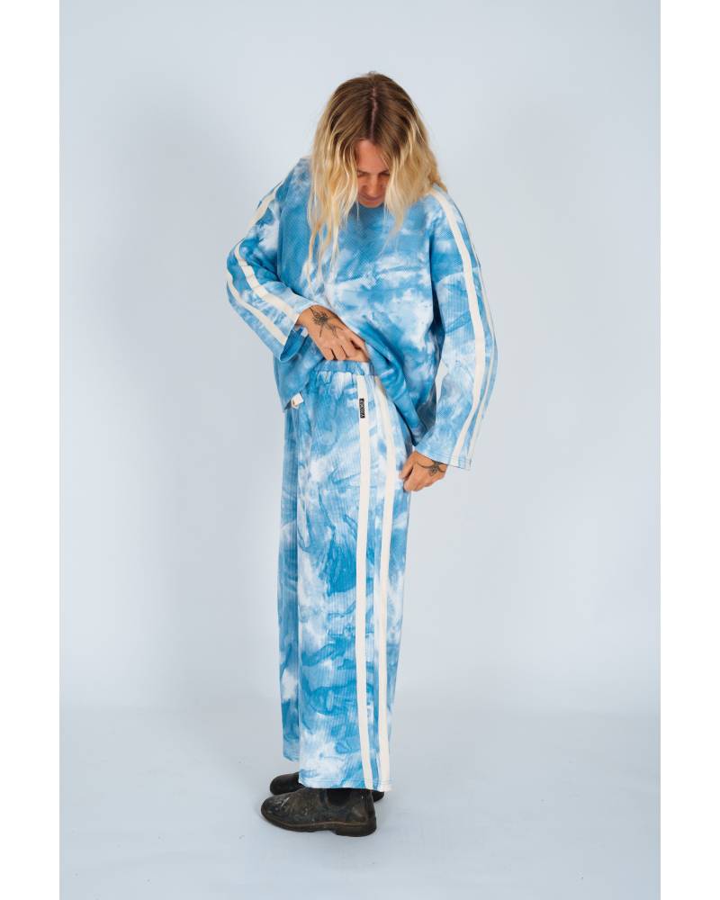 Lounge Pants in Cloud Tie Dye - Atmosea