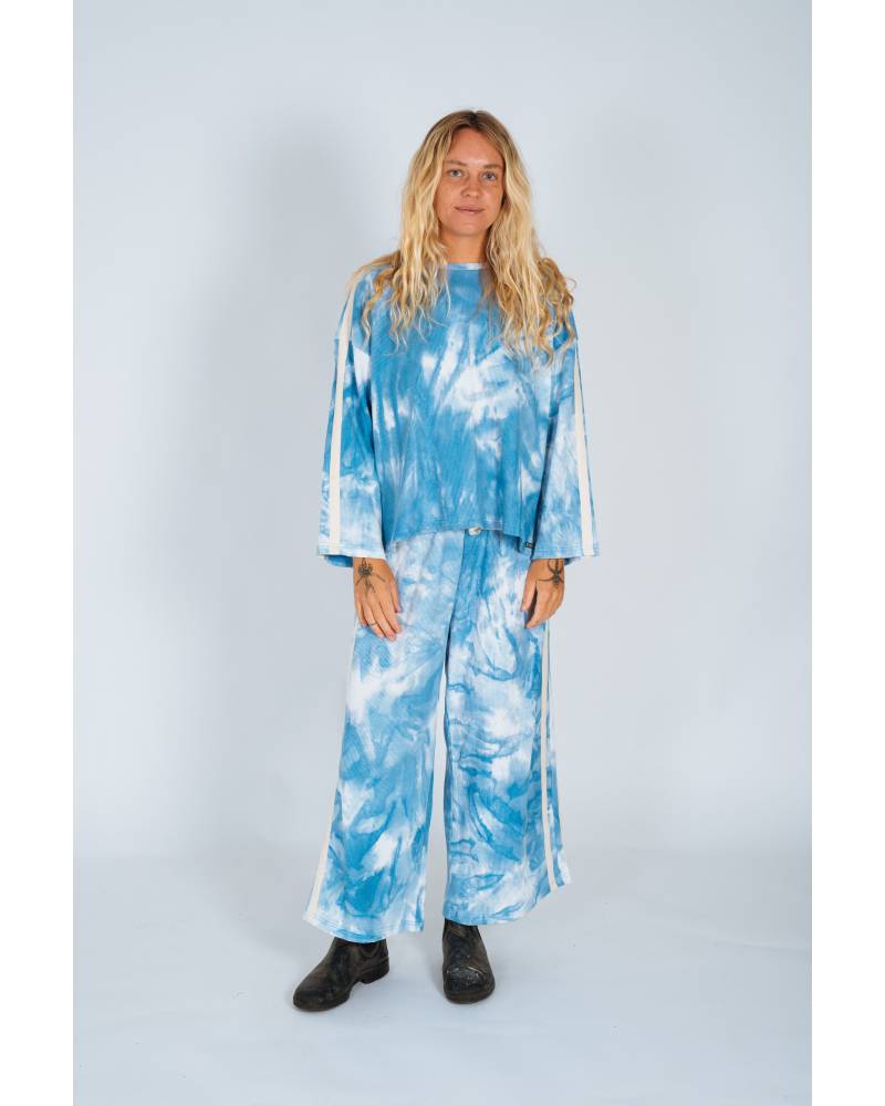 Lounge Pants in Cloud Tie Dye - Atmosea