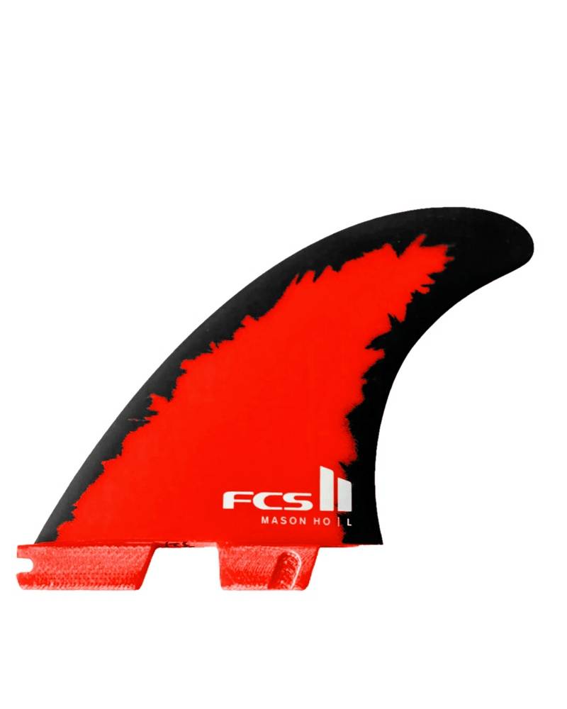 FCS II MH PC AirCore Code Red Tri Fins - L