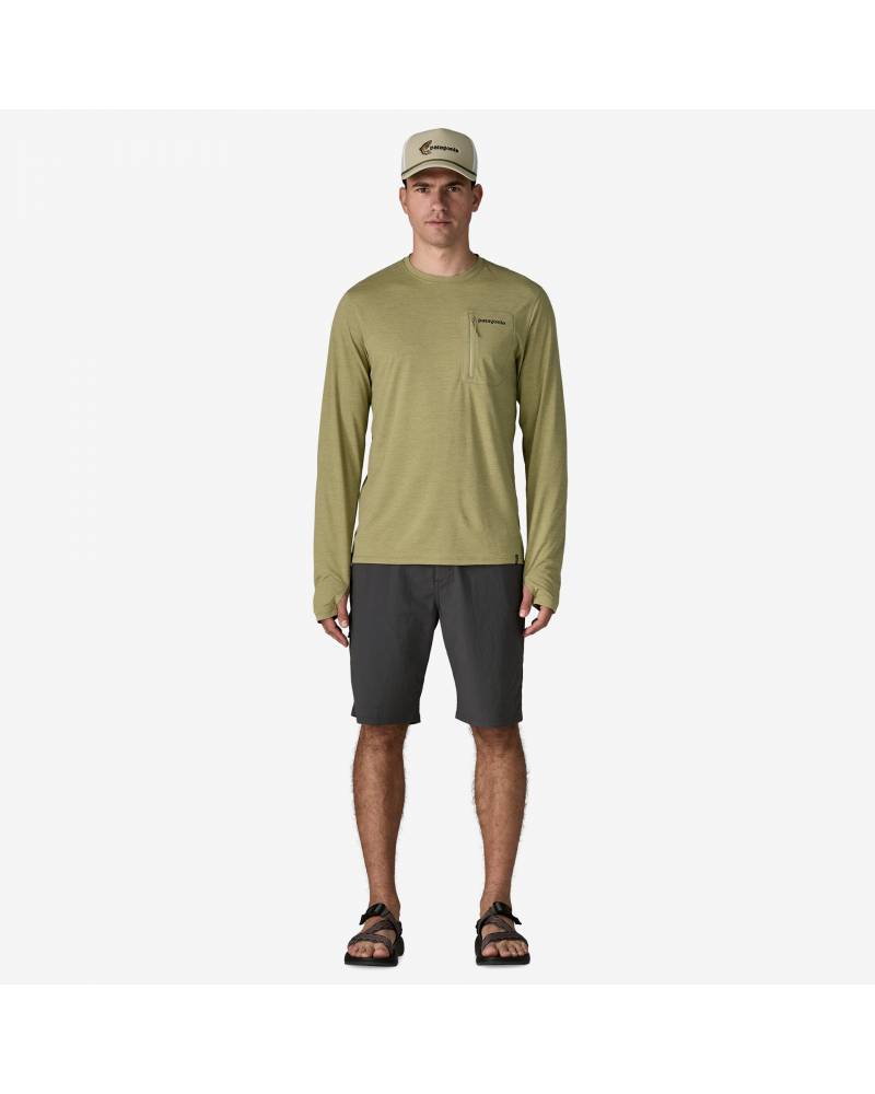 Men’s Long-Sleeved Capilene® Cool Sun Shirt - Fitz Roy Trout