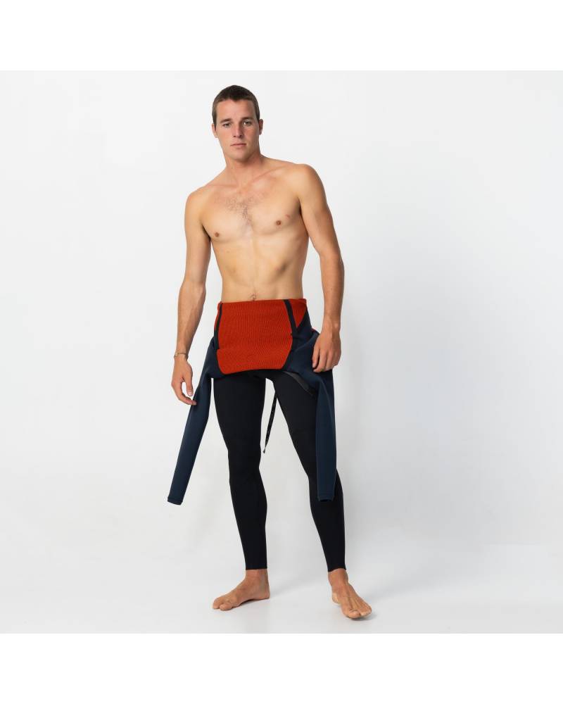 Men's Defender 3/2mm Steamer Back Zip - Black