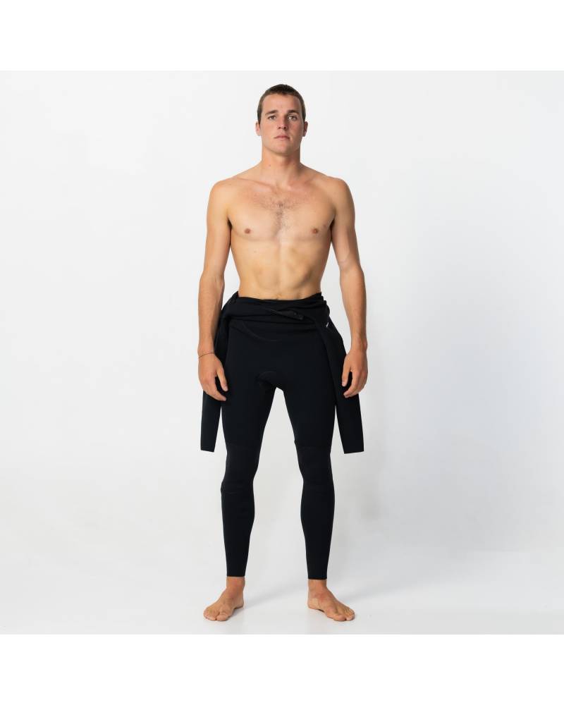 Men's Reactor 3/2mm GBS Steamer Chest Zip - Black