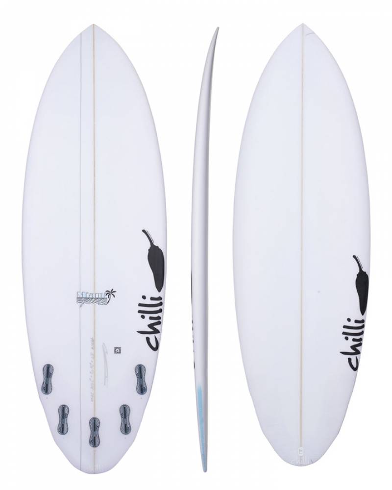 Surfboard | Chilli Miami Spice 5ft 10in | Boardcave Australia
