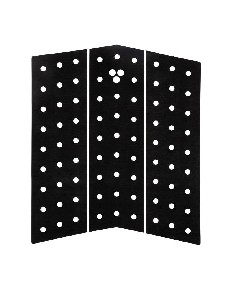 Gorilla Skinny Mid Deck Three Tail Pad-Black