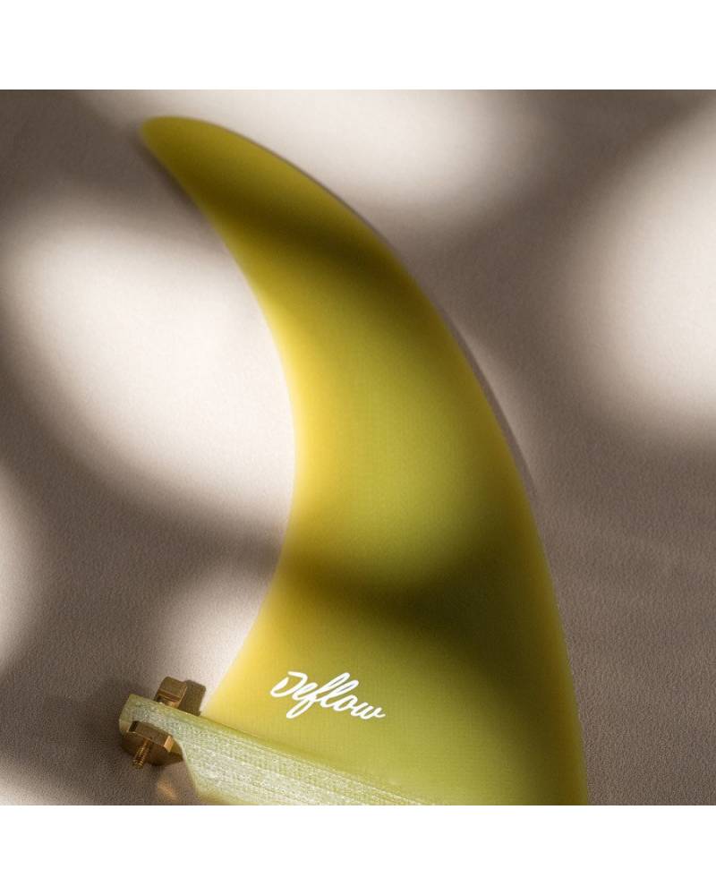 Bravosurf | DEFLOW SINGLE FIN MIDHULL 8,5"  | Yellow