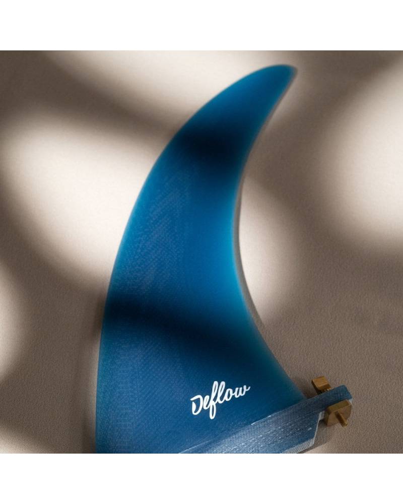 Bravosurf | DEFLOW SINGLE FIN MIDHULL 8,5"  | Blue