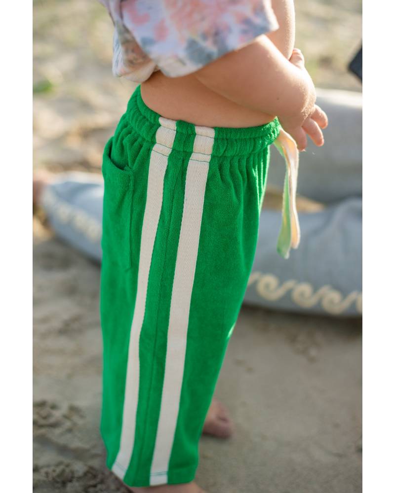 Side view of Mini Terry Pant