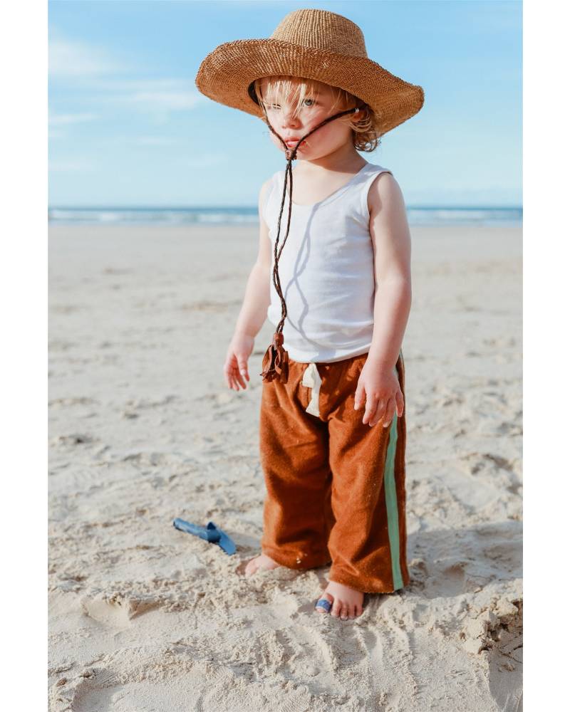 Child playing on beach